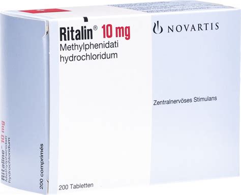 Ritalin Tabletten 10Mg 200 St Ck In Der Adler Apotheke