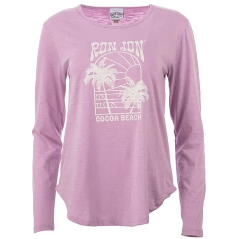 Ron Jon Women Amp 39 S Cocoa Beach Fl Tori Slub Long Sleeve Tee Ron Jon Surf Shop