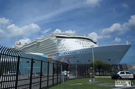 Royal Caribbean Oasis Of The Seas In Port At Fort Lauderdale Cruise Terminal Melissa Travel