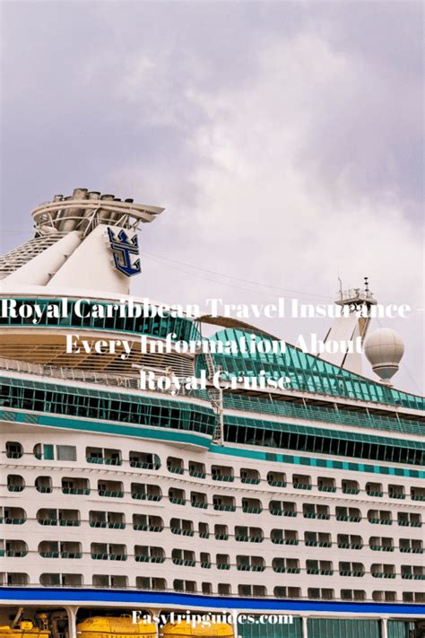 Royal Caribbean Travel Insurance Every Information About Royal Cruise