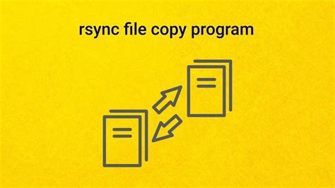 Rsync File Copy Program Youtube