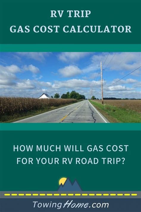 Rv Trip Gas Cost Calculator Towing Home