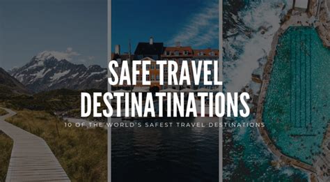 5 Safest Travel Spots