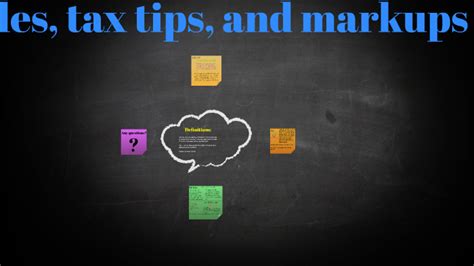 Sales Tax Tips And Markups By L Bo Kyle On Prezi