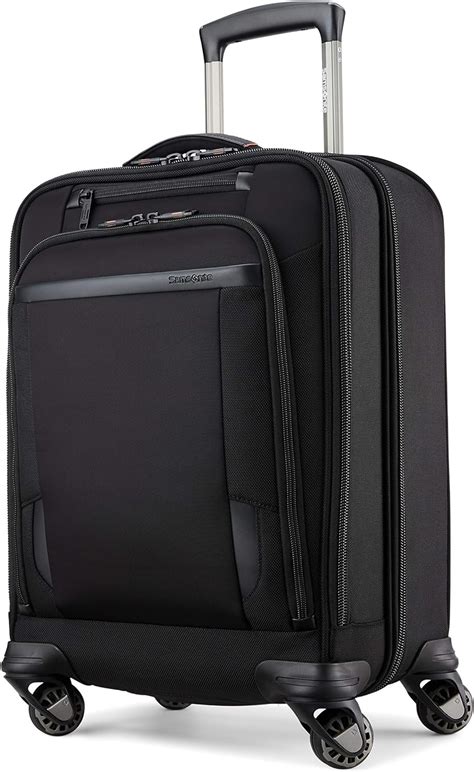 Samsonite Pro Travel Softside Expandable Luggage With Spinner Wheels Black Carry On 21 Inch