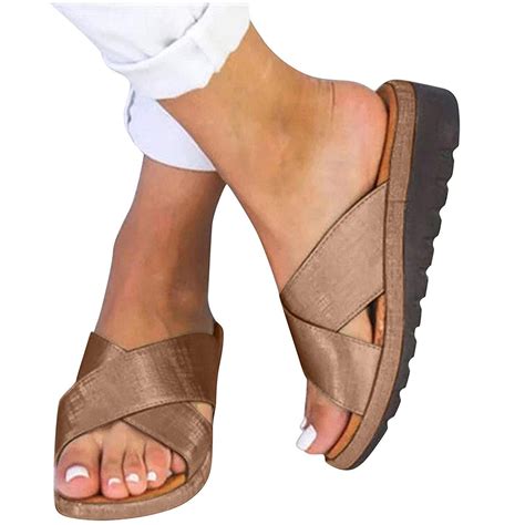 Sandals For Women Wide Width 2023 Comfy Platform Sandal Shoes Comfortable Ladies Shoes Summer