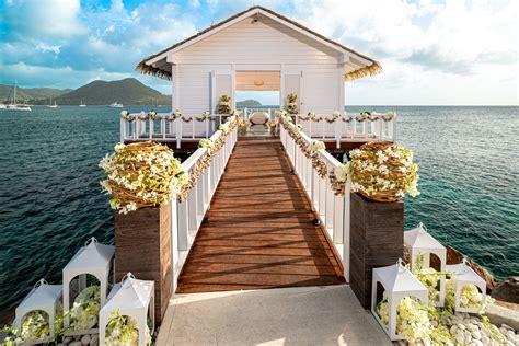 Sandals Over The Water Wedding Chapels In The Caribbean