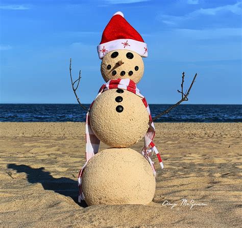 Sandman Versus Snowman The Sea Oats Motel Of Destin Fl