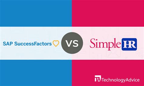 Sap Successfactors Vs Simplehr Technologyadvice