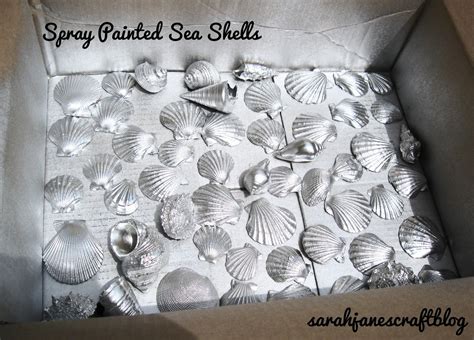 Sarah Jane S Craft Blog Silver Sea Shells