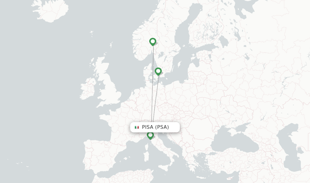 Sas Flights From Pisa Psa Flightsfrom Com