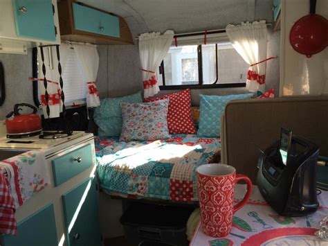 Scamp Glamping Camper Interior Vintage Camper Interior