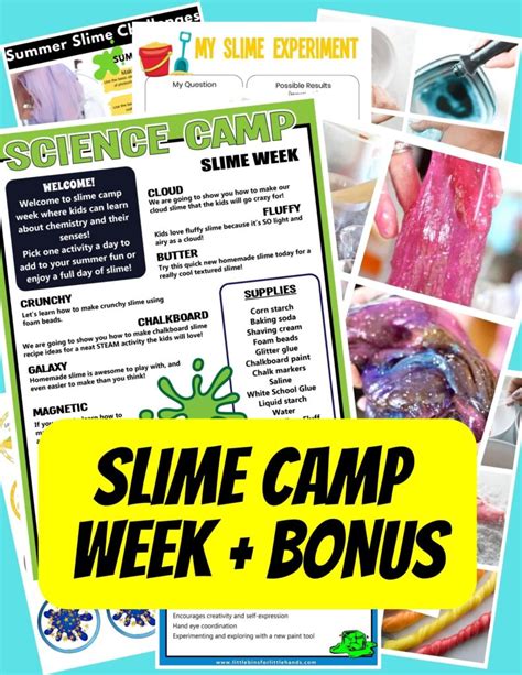 Science Camp Week Ultimate Slime Guide