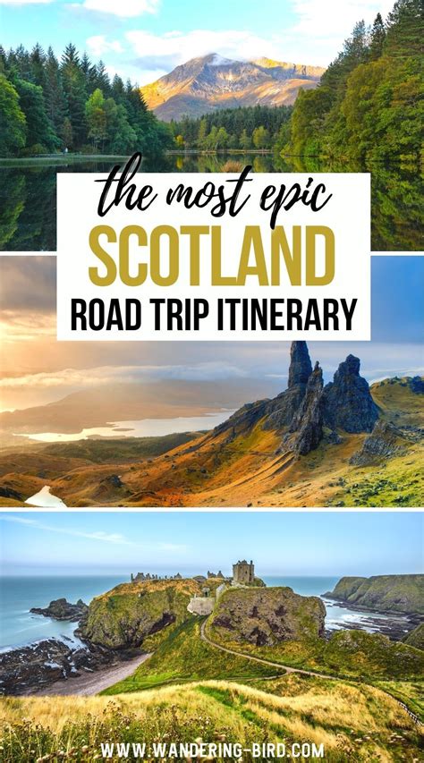 Scotland Road Trip 19 Unmissable Places For Your Itinerary With Map Scotland Road Trip