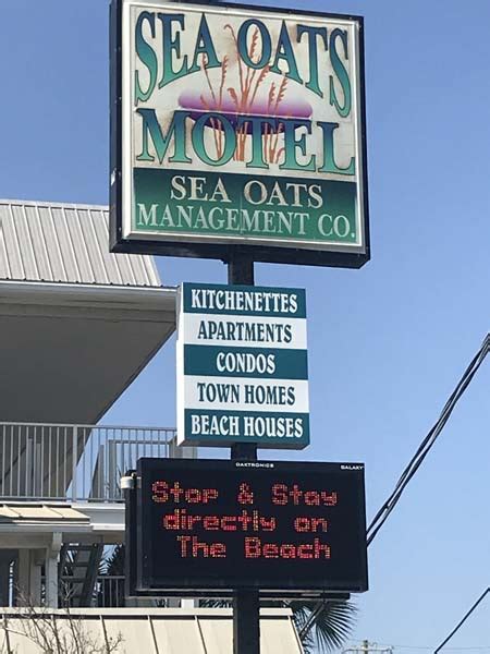 Sea Oats Motel Destin Visitor Amp 39 S Guide