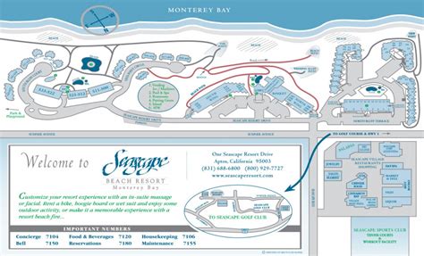 Seascape Resort Destin Florida Map Printable Maps