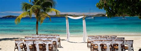 Secret Harbour Weddings On St Thomas In The Virgin Islands Wedding In