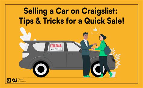 Selling A Car On Craigslist Tips Tricks To Sell Quickly