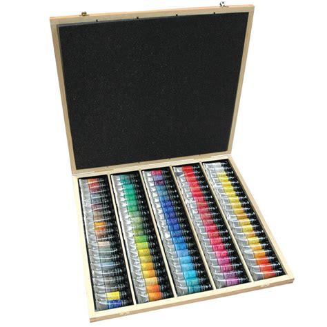 Sennelier L Aquarelle French Artists Watercolor Set Set Of 98 Tubes