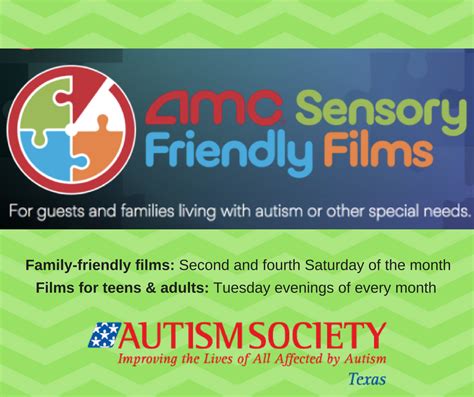 Sensory Friendly Movie At Amc Autism Speaks