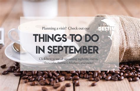 September Events In Destin Florida Things To Do In Destin