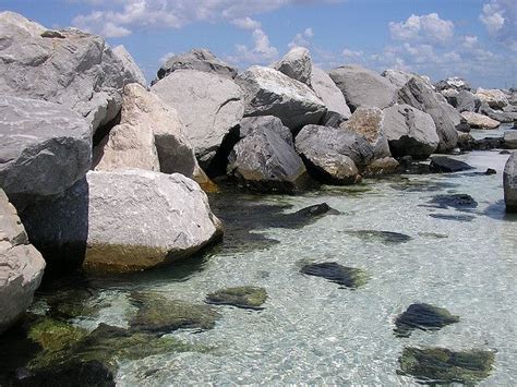 Shell Island Jetty St Andrews State Park Florida Panhandle Panama