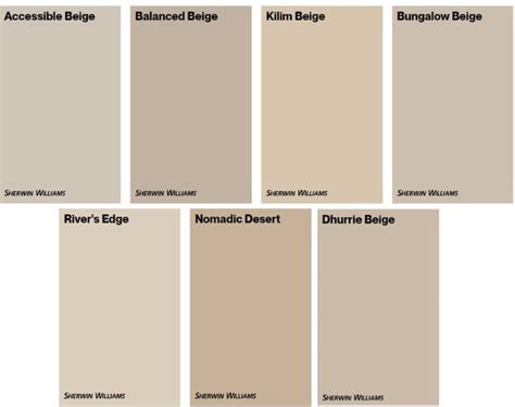 Sherwin Williams 5 Best Neutral Beige Paint Colors With A Bit More