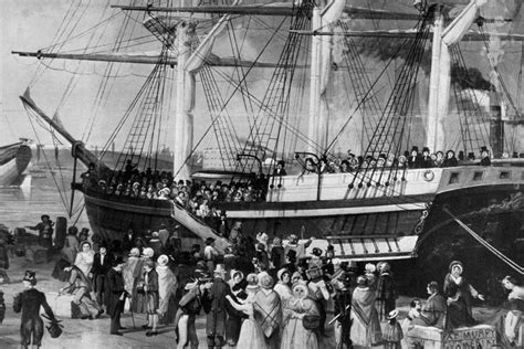 Ships Immigrants Traveled to America