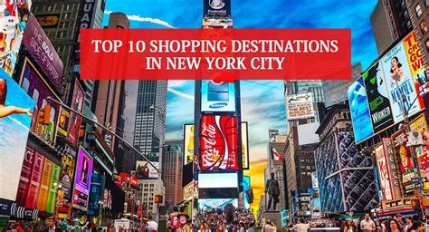 New York Shopping Destinations