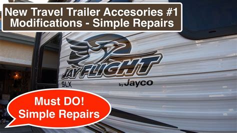 Simple Repair Accessories For Our New Travel Trailer Jayco Jay Flight