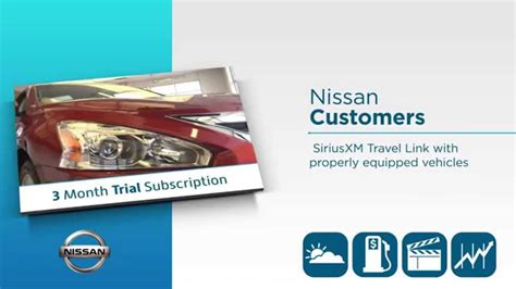 Siriusxm Travel Link For Select Nissan Vehicles Youtube