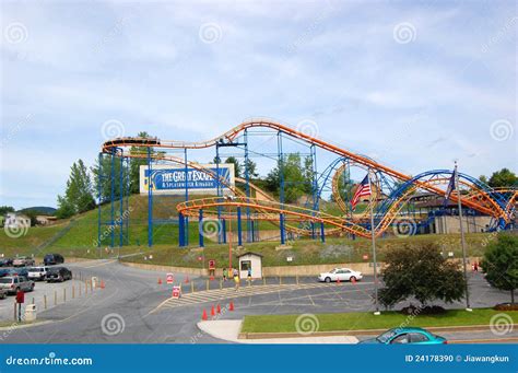 Six Flags Great Escape Amusement Park Editorial Image Image Of Great