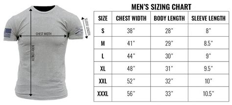 Size Chart Grunt Style Llc