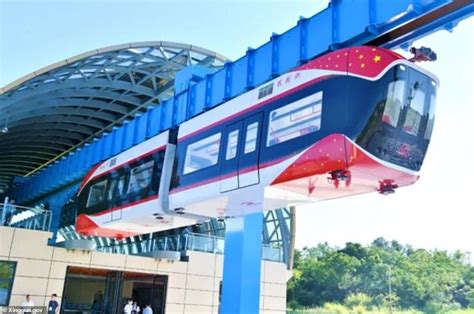 Sky Train China Testou O Seu Primeiro Maglev Suspenso