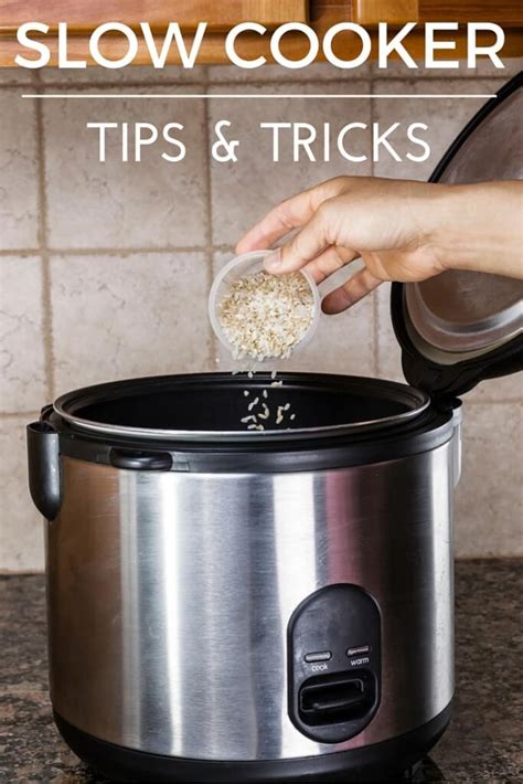 Slow Cooker Tips Tricks