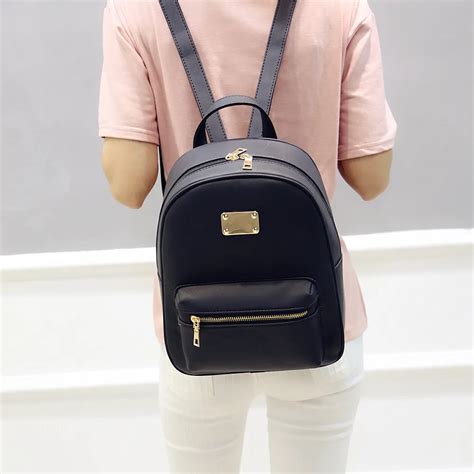 Small Black Backpacks For Women Semashow Com