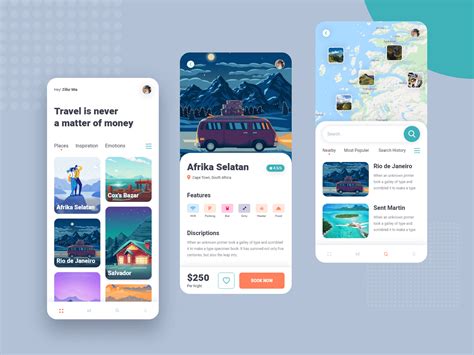 Smart App Travel Map Guide On Behance