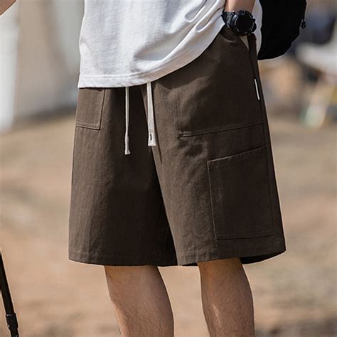 Smooth Summer Shorts Mens Workout Shorts Comfortable Mens Shorts Casualmale Summer Cargo Shorts