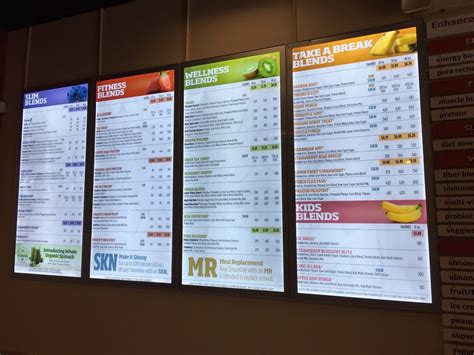 Smoothie King Drive Thru Menu Estela Barela