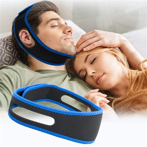 Snoring Solution Portable Sleep Apnea Anti Snoring Devices Chin Strap