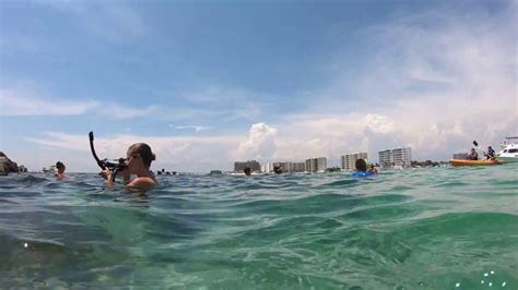 Snorkeling At The Destin Jetties Raw Video 4 Youtube