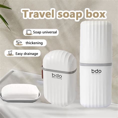 Soap Travel Case Outdoor Hiking Camping Necessary Portable Soap Box