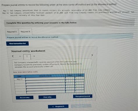 Solved Prepare Journal Entries To Record The Following Chegg Com