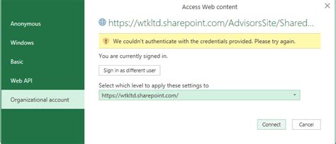 Solved We Couldn Amp 39 T Authenticate With The Credential Provi Microsoft Power Bi Community