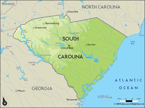 South Carolina Travel Destinations Toursmaps Com