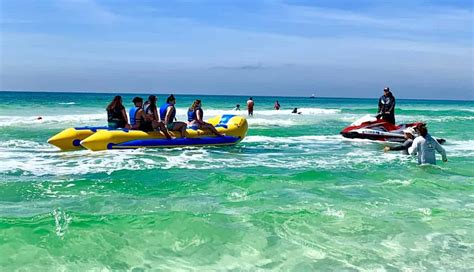 South Walton Miramar Beach Banana Boat Rides Tripshock