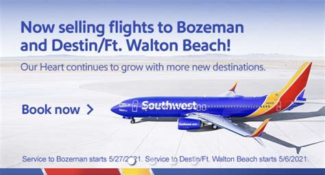 Southwest Airlines Service To Vps Destin Condo Rentals