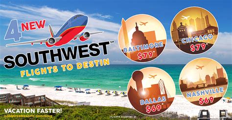 Southwest Flights To Destin Florida