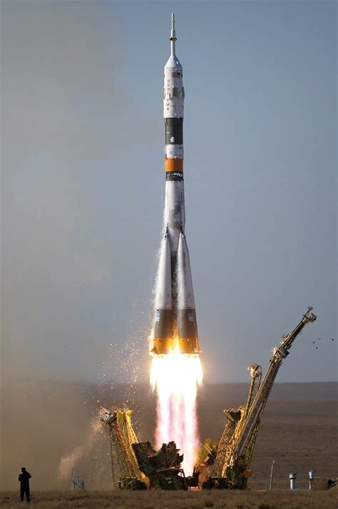 Soyuz Rocket Launch Rocket Take Off Space Travel Drive Boost