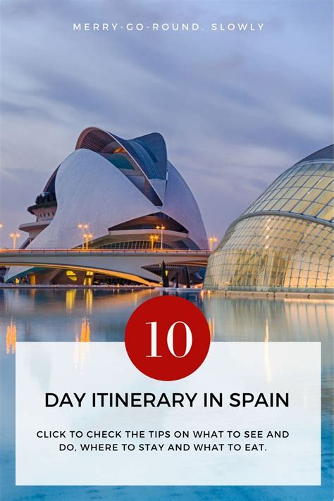 Spain Itinerary 10 Days In 4 Cities Merry Go Round Slowly Spain